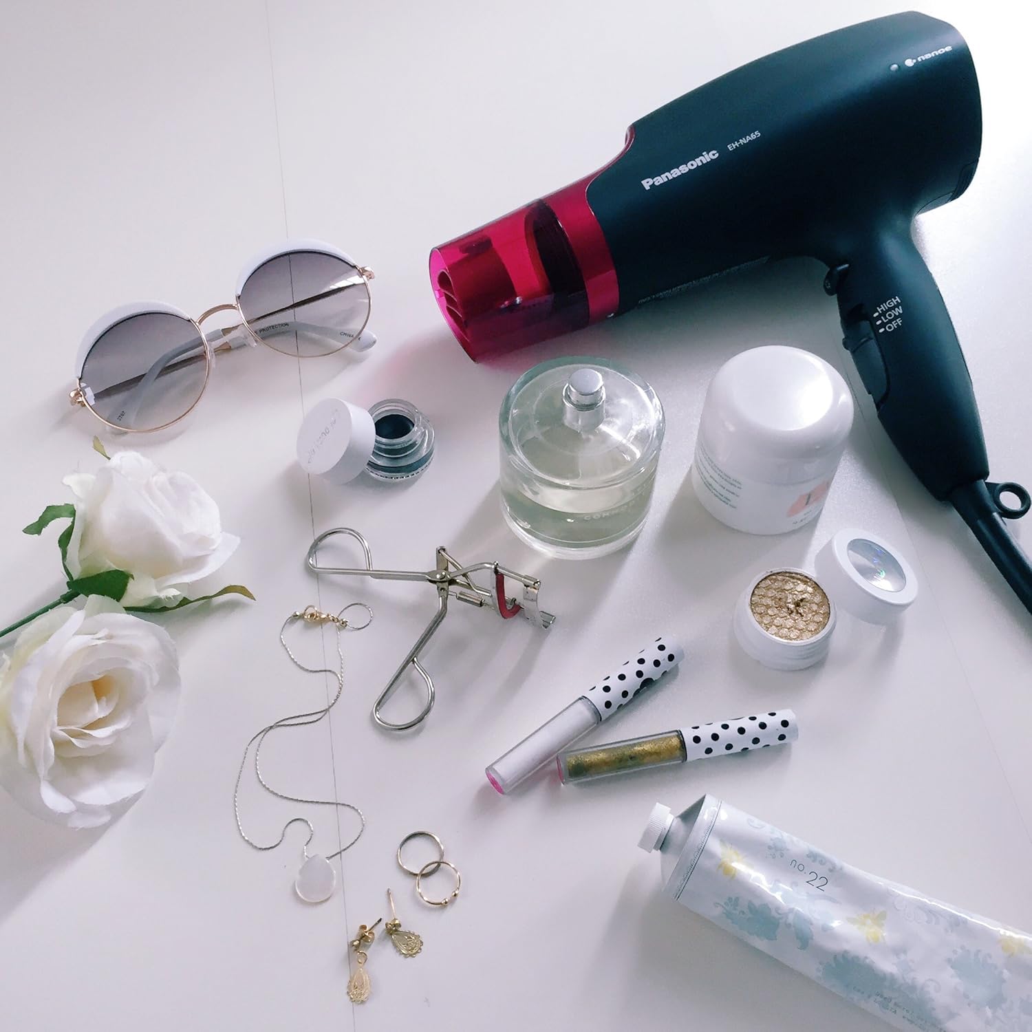 パナソニックナノケアー Panasonic パナソニック Nanoe Hair Dryer ナノケア EH-NA65-K